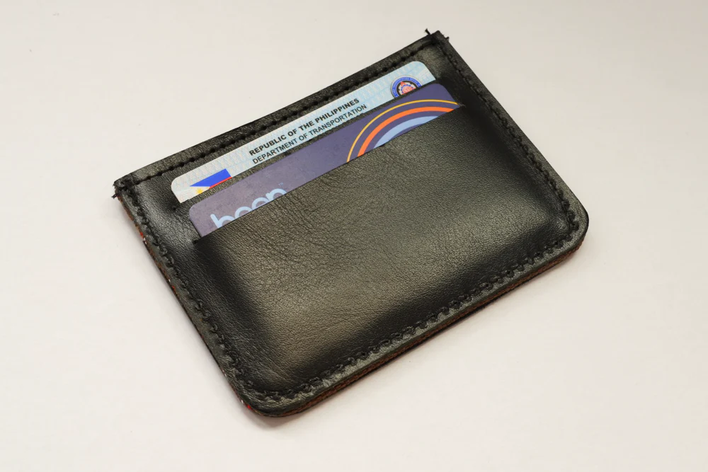Abra (Matcha Latte) Leather Card Holder - Image 4