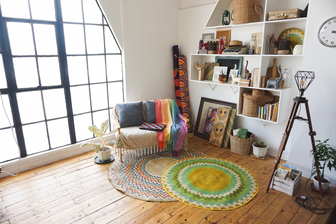 Lime Green Circular Mat (For Pre-Order) - Image 2