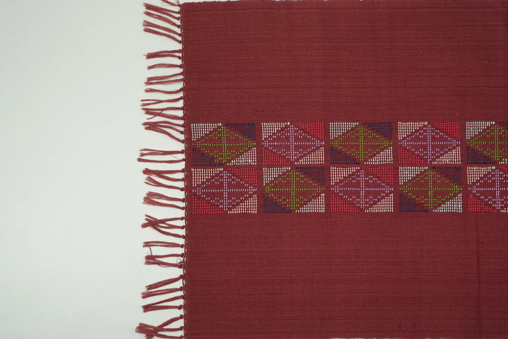 Maroon Diamond Placemat